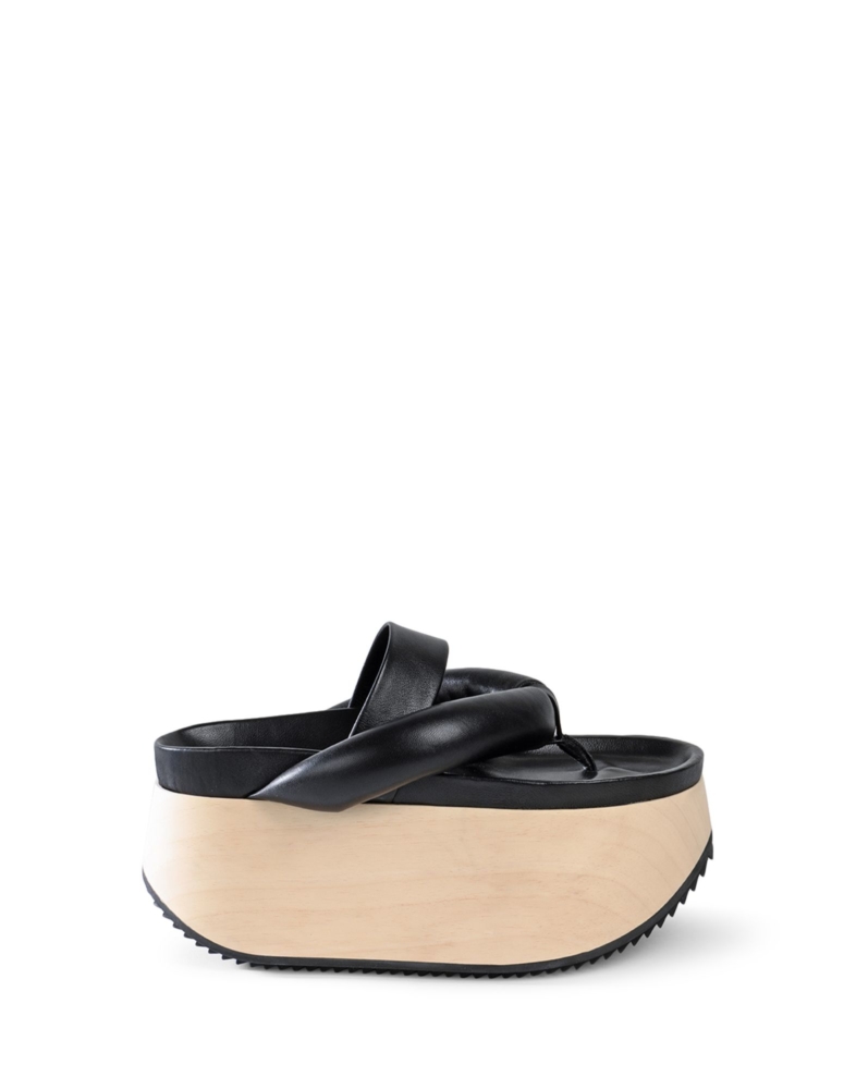 Dripping, and Tripping, in the Footwear Trend of 2019: Geisha Sandals