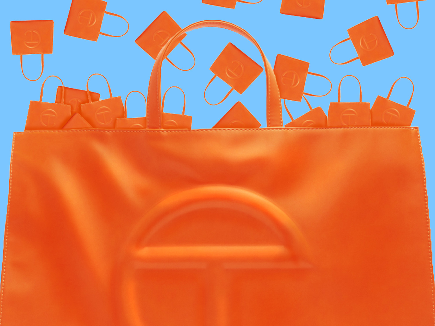 The Interview Editors Review Ssense's Exclusive Orange Telfar Bag