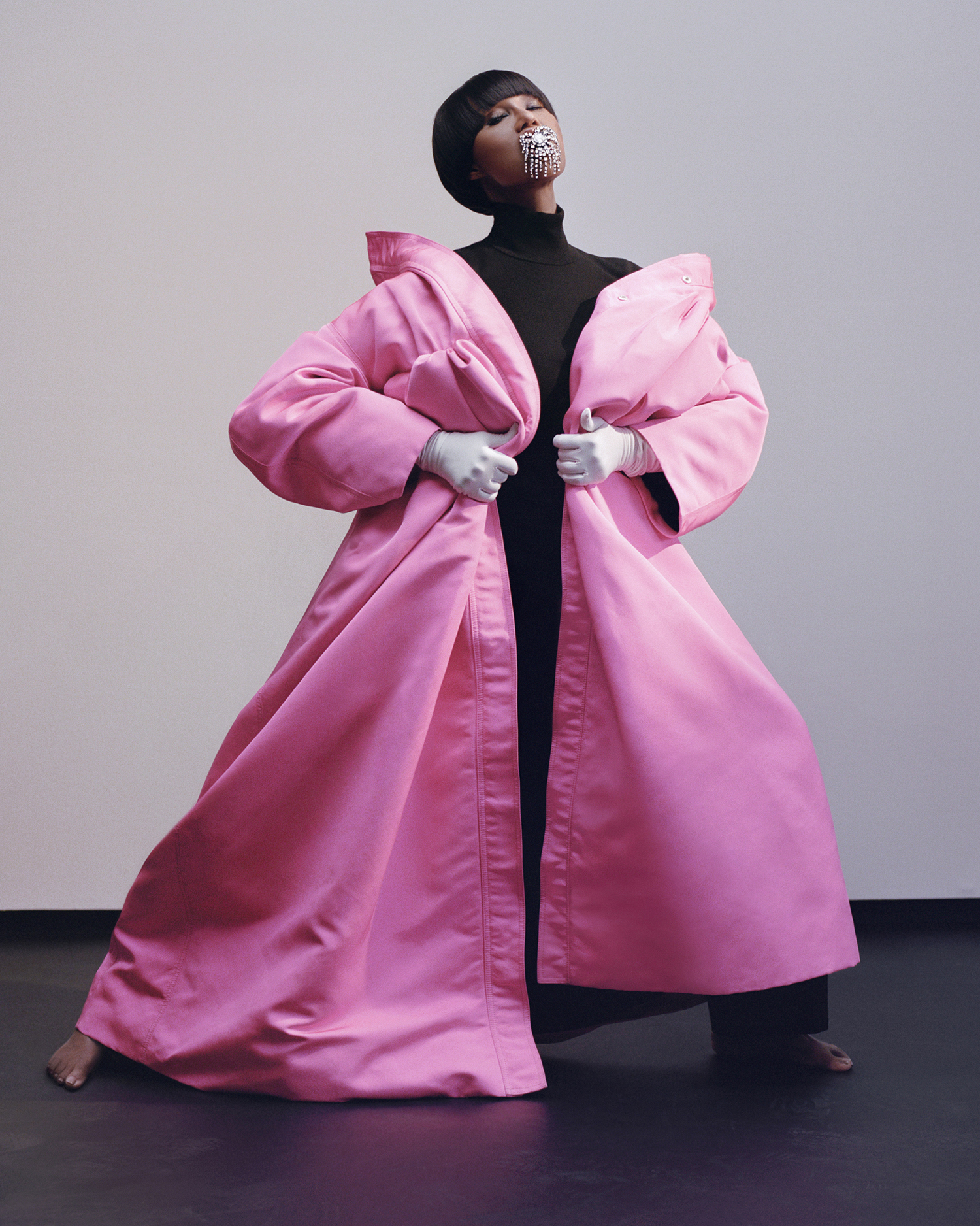 Demna Gvasalia Interviewed by André Leon Talley and Starring Iman