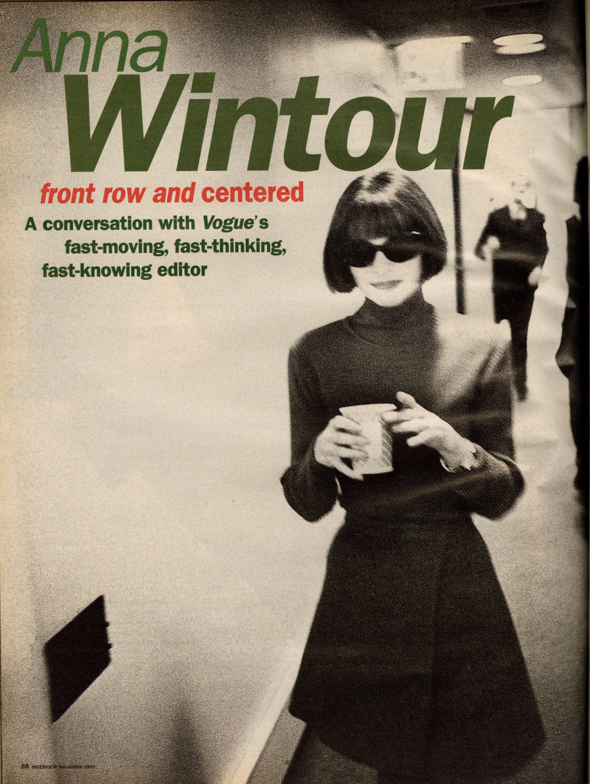 Anna Wintour 1960