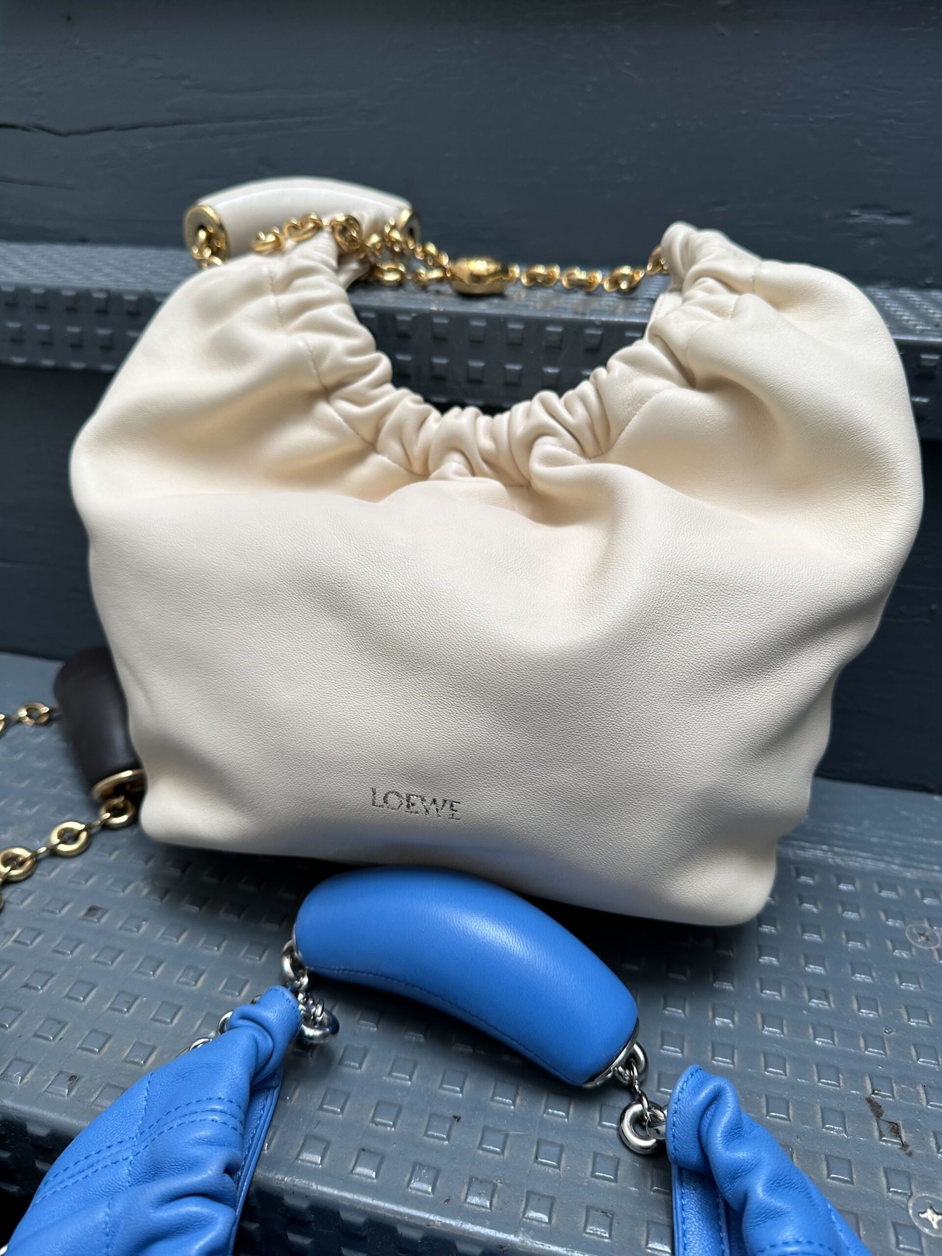 The Alluring Loewe Squeeze Bag Is Here - PurseBlog