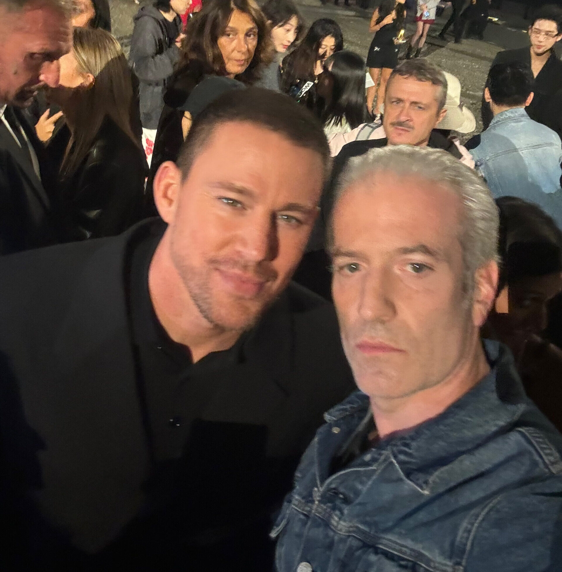 60 Seconds with Channing Tatum at Versace SS25